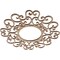 Ekena Millwork Reims Wood Fretwork Pierced Ceiling Medallion, Red Oak, 16"OD x 6 1/8"ID x 3/8"T CMWP16X16X0375RERO - alternate 4
